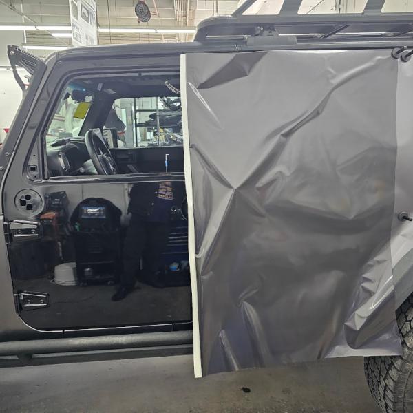 New vinyl wrap ready to install.